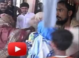 Rapist of 6 Years Girls Arrested by Police in Karachi - Women Started Beating him with Shoes