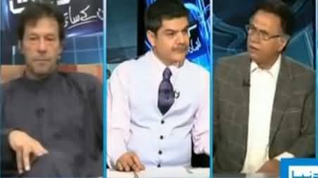 Rare Video of Hassan Nisar Advising Imran Khan to Kick Out This Govt with Public Power