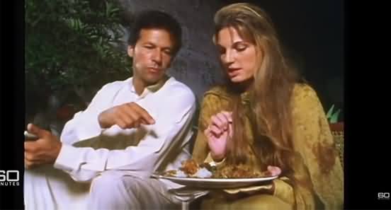 Rare Video of Imran Khan And Jemima Khan Having Meal Together