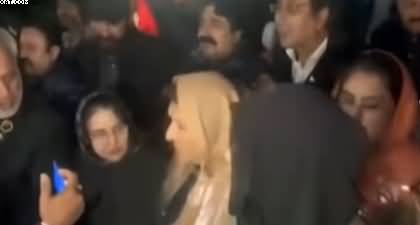 Rawalpindi: Imran Khan’s sisters end their sit-in outside Adiala Jail