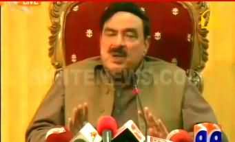 Rawalpindi Saniha Mein Kisi Ka Gala Nahi Kata Gaya Hai - Sheikh Rasheed