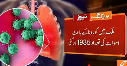 Record Deaths In One Day Due to Coronavirus in Pakistan
