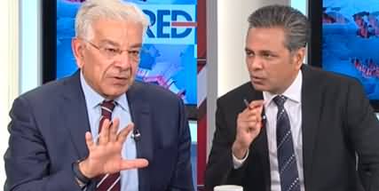 Red Line With Syed Talat Hussain (Khawaja Asif Exclusive) - 20th February 2023