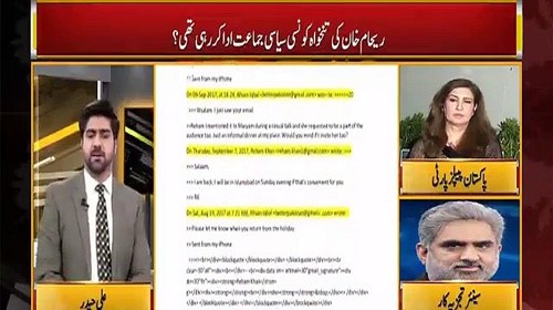 Reham Khan Many Times Tried To Contact PMLN Leaders While Working in Neo News- Nasrullah Malik Reveals