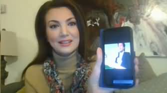 Reham Khan Showing Imran Khan's Clip And Discussing Malik Riaz Money Issue