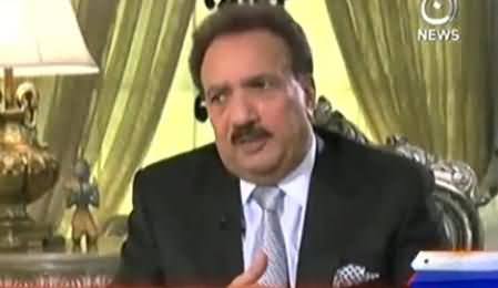 Rehman Malik Appeals Imran Khan to Stop Political Rallies and Donate the Money to IDPs