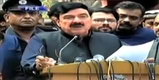 Remand Ke Dauran Shahbaz Sharif Ka Production Order Jari Nahi Ho Sakta - Sheikh Rasheed