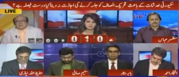 Report Card (Govt Refused To Allow PTI For Lahore Jalsa) – 29th April 2016