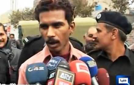 Roadside Lover Kamran Talking to Media in Police Custody