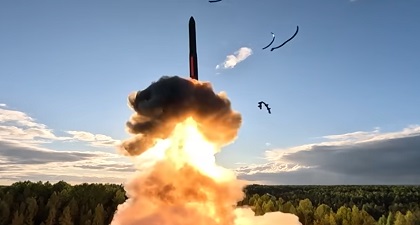 Russia Test-launches Intercontinental Ballistic Missile as tensions escalate