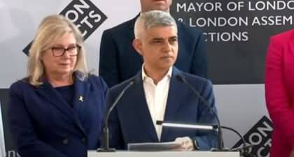 Sadiq Khan becomes the Mayor of London 3rd time consecutively