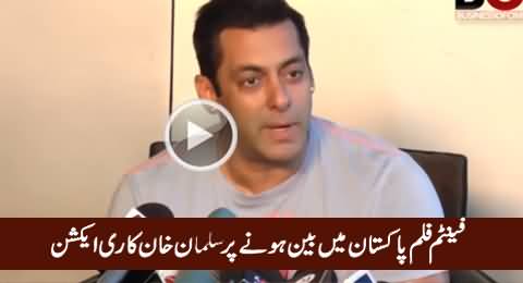 Salman Khan's Reaction on Phantom Film Being Banned in Pakistan