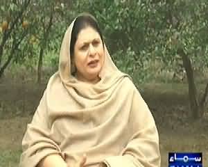 Samaa Kay Mehmaan (Tehmina Daultana Exclusive Interview) - 29th December 2014