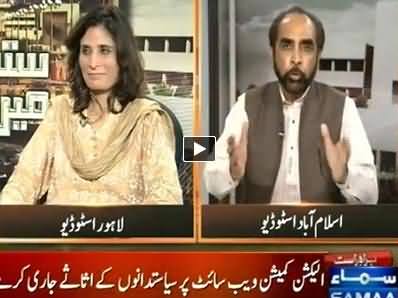 Samaa News (Special Transmission Azadi & Inqilab March) - 29th September 2014