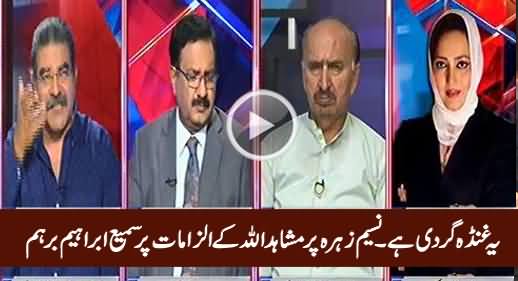 Sami Ibrahim Bashing Mushahid Ullah Khan's Allegations on Nasim Zahra