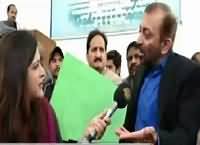 Sana Mirza Live (Is MQM Pressurizing Through Protest) – 25th February 2016