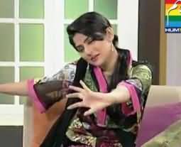 Sanam Balouch Mastian Behind The Camera in Her Program Jago Pakistan Jago