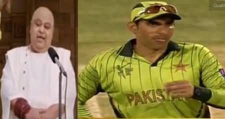 Sarfaraz Dhoka Dega - Very Funny Video By Samaa News on Misbah & Tapaswi Maharaj