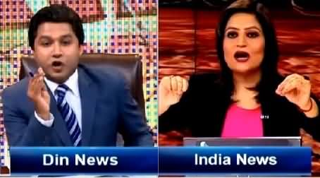 Sarhad Paar (Hot Debate Between Pak India Analysts) – 14th March 2015