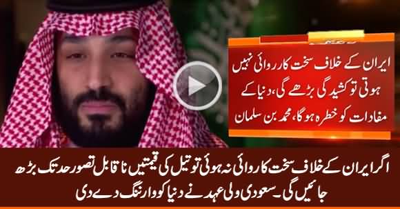 Saudi Crown Prince Mohammed Bin Salman Warns of Unimaginably High Oil Prices