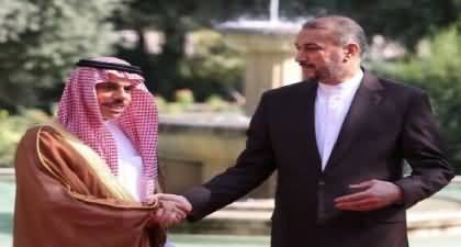 Saudi foreign minister arrives in Tehran amid warming ties