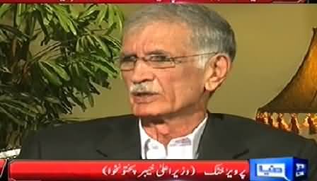 Sawaal (CM KPK Pervez Khattak Exclusive Interview) – 10th November 2014