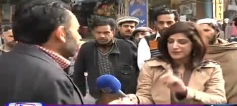 Sawal Amber Shamsi Kay Sath (Public Views About PTI Govt) - 13th February 2019