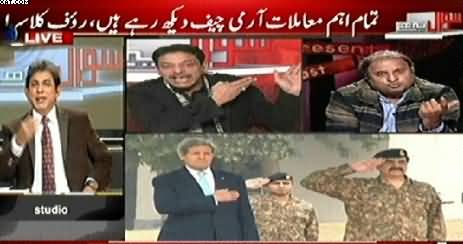 Sawal Yeh Hai (Army Chief is Running the Govt - Rauf Klasra) - 16th January 2015