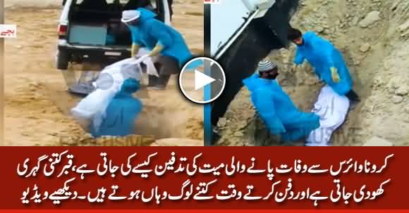 See How Coronavirus-Affected Dead Body Is Buried, What Issues Have to Face