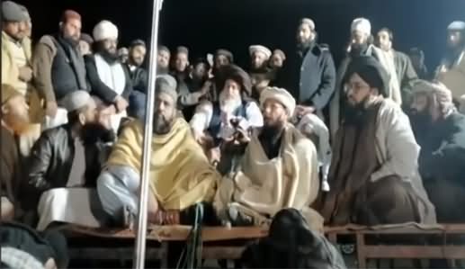 See How TLP Leadership Announced To End Dharna Last Night