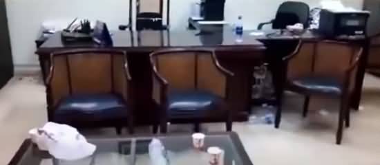 See Inside View Of CJ IHC Athar Minallah's Chamber After Lawyers Attack