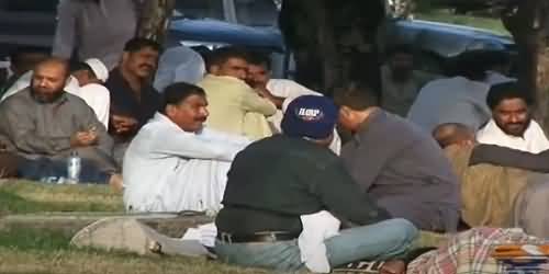See Latest Situation of Journalists Protest Outside the Parliament