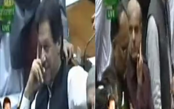See Shahbaz Sharif's Face Expressions When Imran Khan Eleceted As Prime Minister