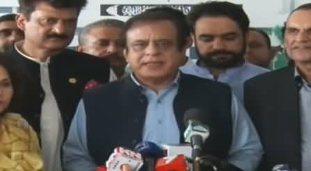 Senator Shibli Faraz Media Talk After Sadiq Sanjrani Survives No-Confidence Motion