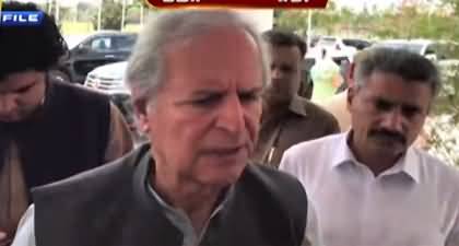 Senior politician Javed Hashmi's health deteriorated, admitted to the hospital