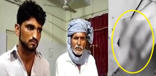 Sergodha : PMLN chairman cuts finger of voter for refusing to vote