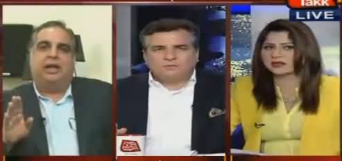 Severe Fight Between Imran Imsail And Daniyal Aziz in Live Show