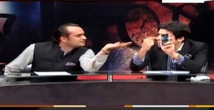 Severe Fight Between Imran Lagahari (PPP) And Faisal Wada (PTI) In Live Show