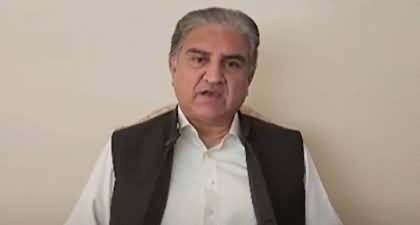 Shah Mahmood Qureshi's Exclusive Message After Imran Khan's Arrest