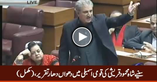 Shah Mahmood Qureshi's Full Speech in National Assembly - 15th December 2016