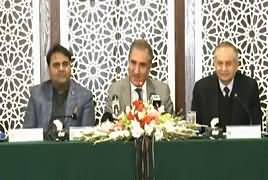 Shah Mehmood Qureshi & Fawad Chaudhry's Press Conference– 13th February 2019