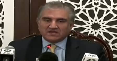 Shah Mehmood Qureshi Press Conference on Indian Fake Surgical Strike