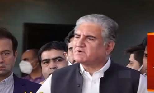 Shah Mehmood Qureshi Supports PM Imran Khan's Narrative On Smart Lockdown