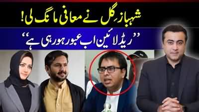 Shahbaz Gill Apologises for His Tweet | Red Line Being Crossed Now - Mansoor Ali Khan