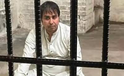 Shahbaz Gill in his tweet reveals the background of his picture in jail