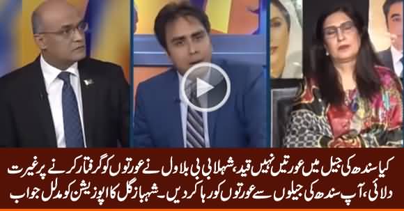 Shahbaz Gill's Befitting Reply to Opposition on Maryam Nawaz Arrest