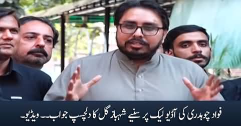 Shahbaz Gill's interesting reply on Fawad Chaudhry's leaked audio