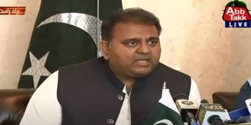 Shahbaz Sharif Rejected Electronic Machines For Elections Without Testing Them - Fawad Ch Criticizes Opposition