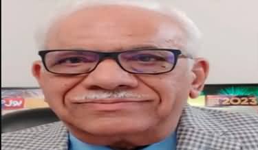 Shaheen Sehbai bashes government and Punjab police for attempting to arrest Pervaiz Elahi