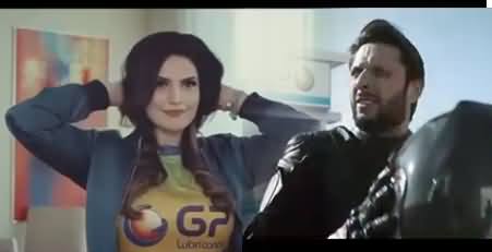 Shahid Afridi And Indian Actress Zareen Khan's Ad Going Viral